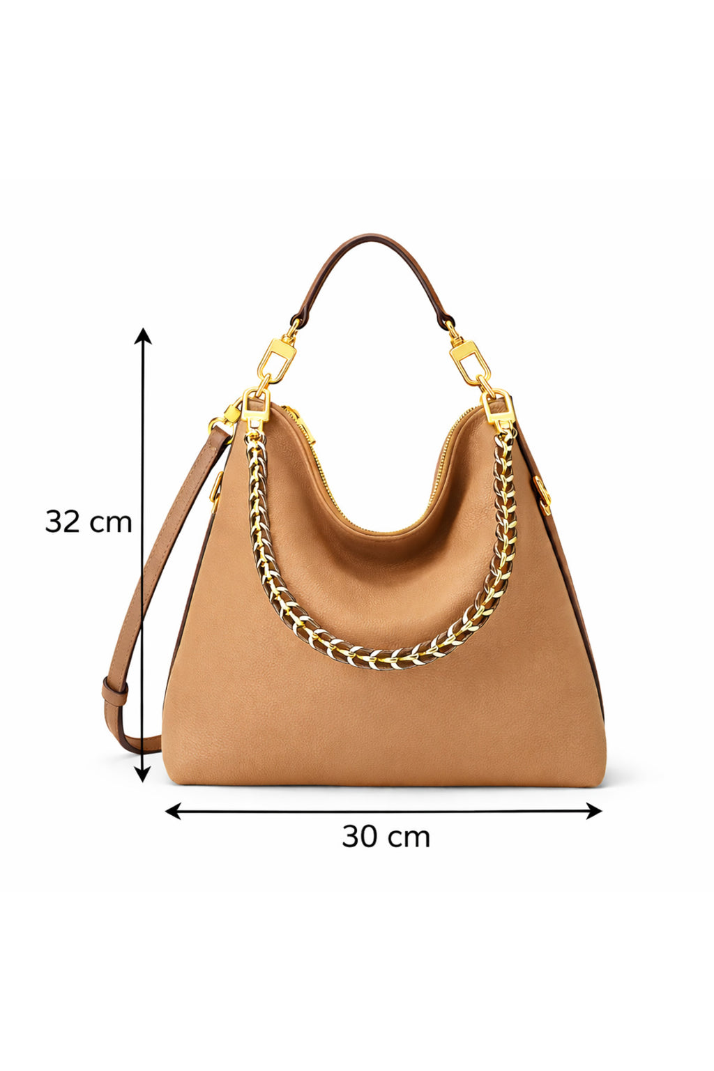 Kadın Omuz Çanta Zincir Detaylı