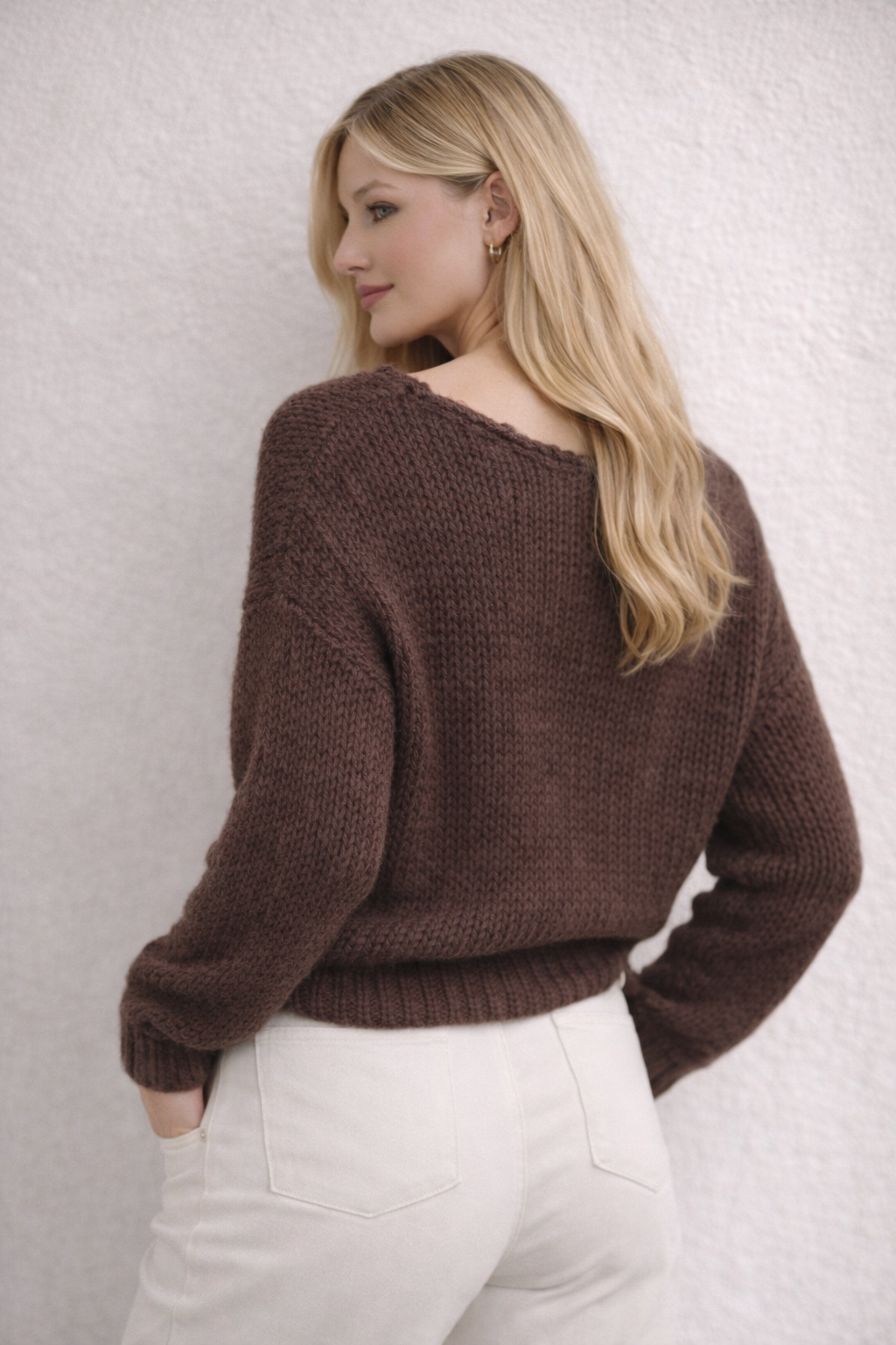 Yumuşak Dokulu Örgü Kazak