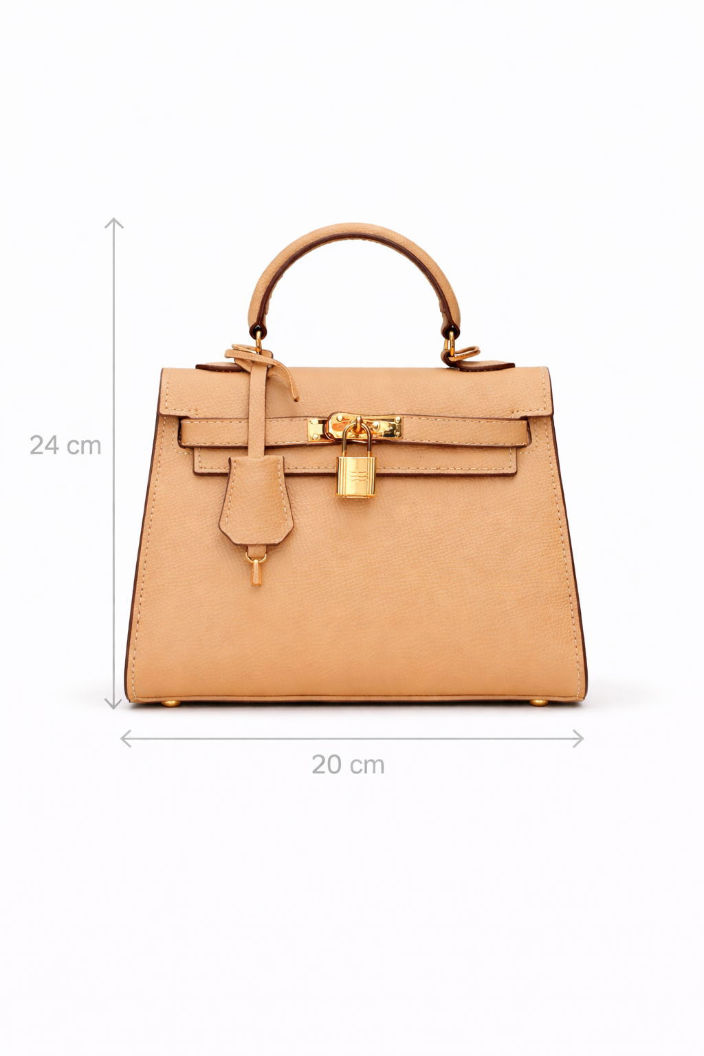 Kilitlemeli Kapaklı  El Çantası