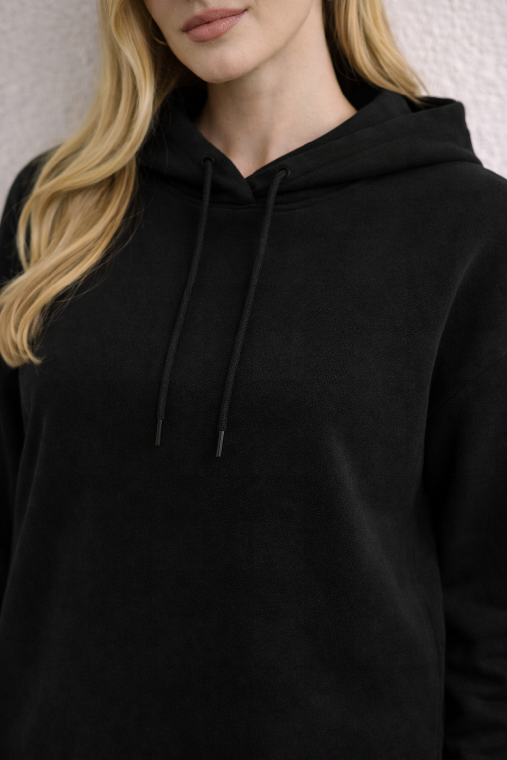 Oversize Kapüşonlu Pamuklu Sweatshirt