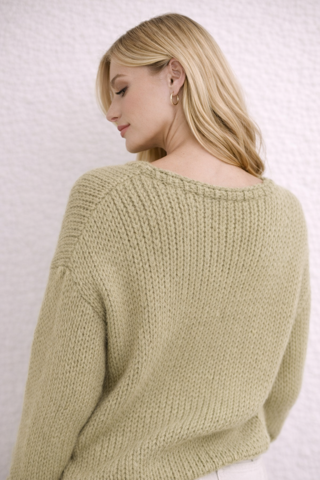 Yumuşak Dokulu Örgü Kazak